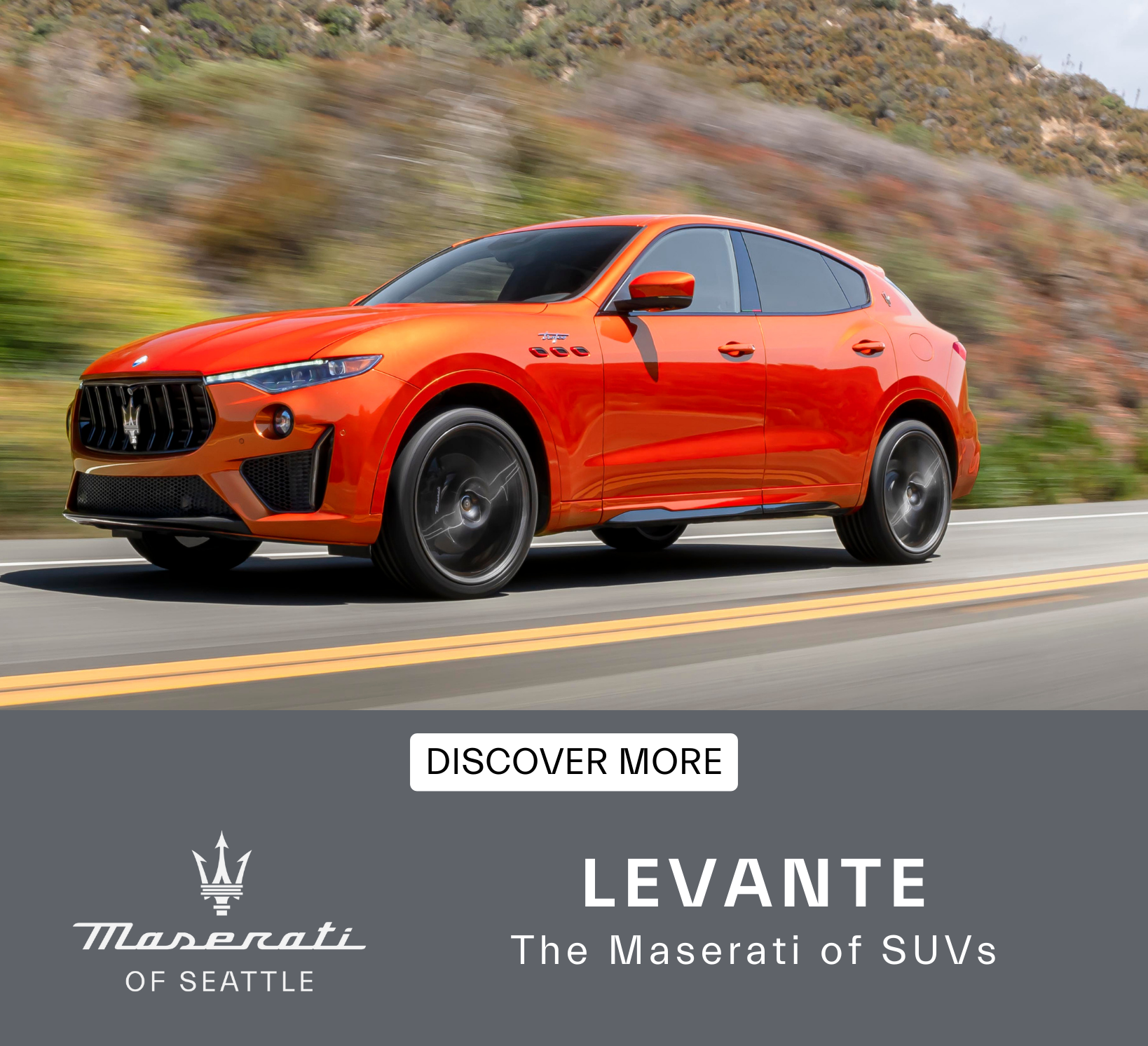 Levante The Maserati of SUVs